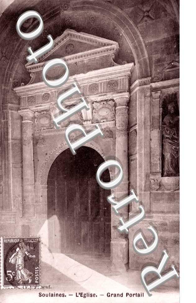 l'eglise, grand portail