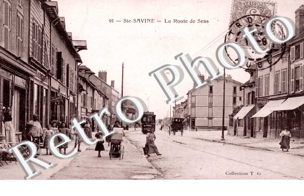 la route de Sens