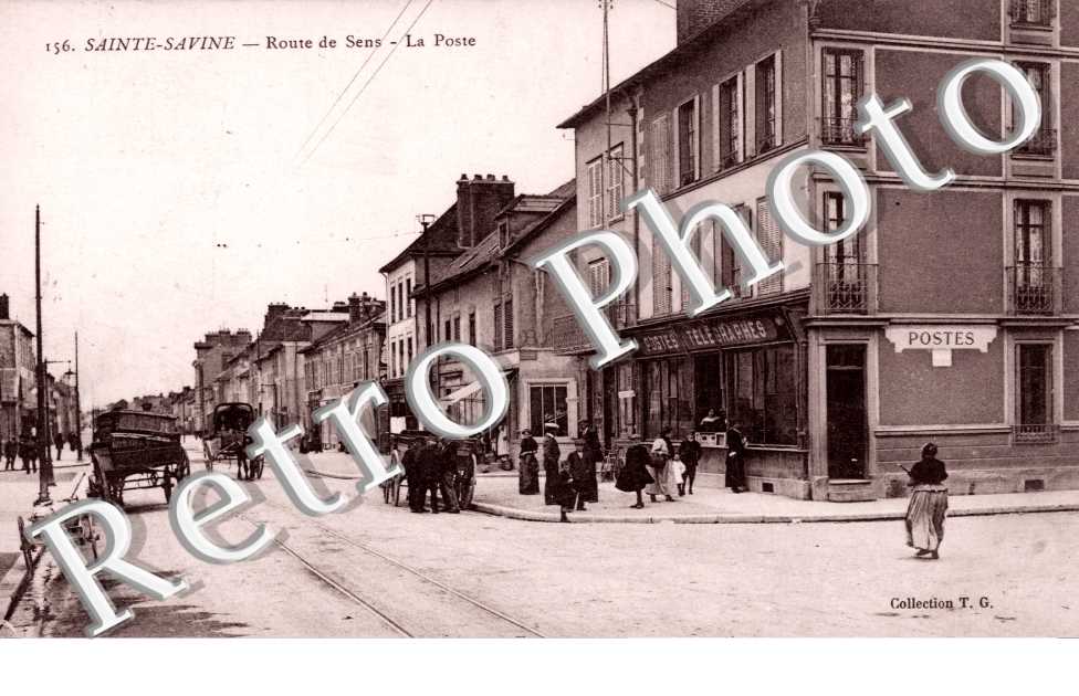 Route de Sens, la Porte