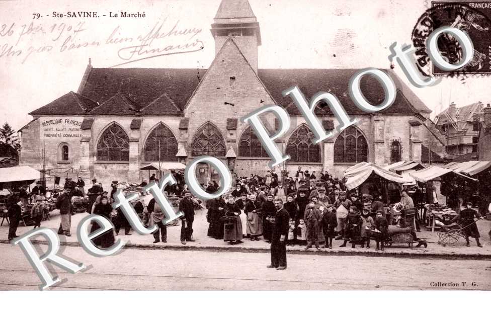 le marche et l'eglise
