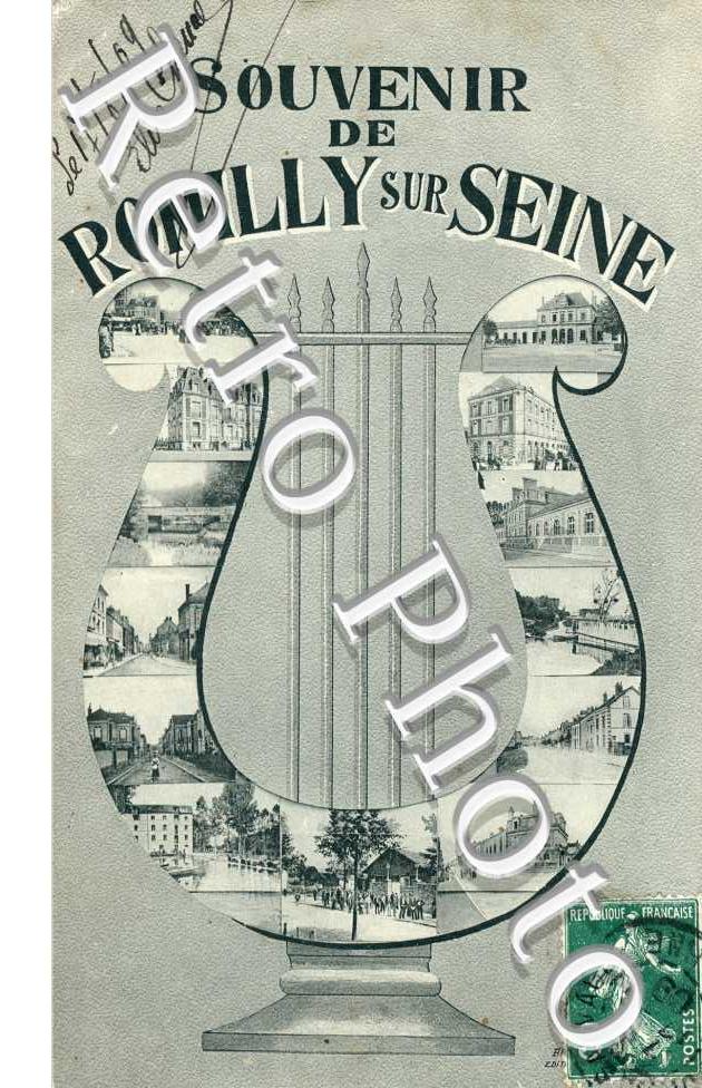 (carte fantaisie Souvenir)