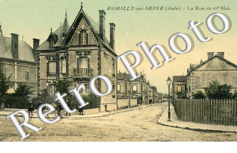Romilly-sur-Seine, la Rue du 1er Mai