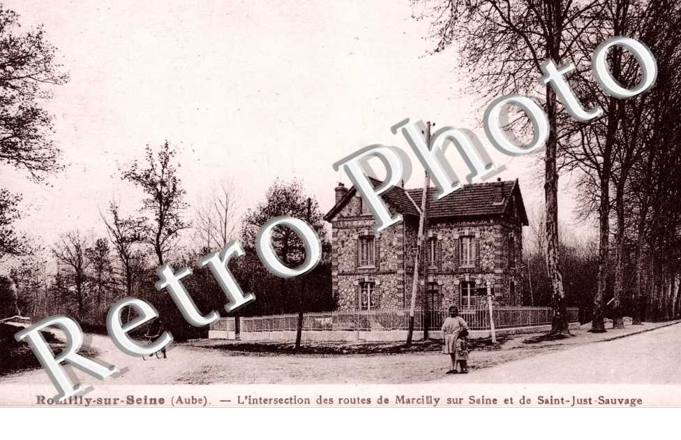 Routes de Marcilly et de Saint-Just-de-Sauvage