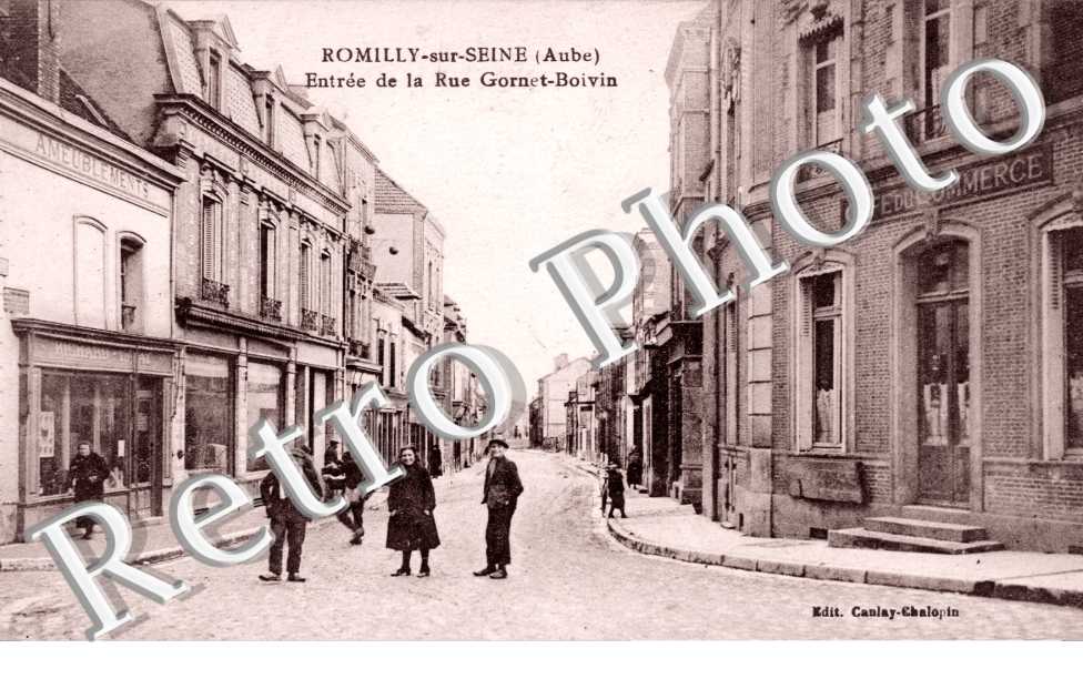 Romilly-sur-Seine  la Rue Gornet Boivin