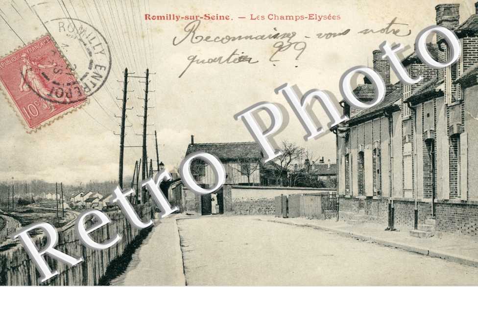 Romilly-sur-Seine, les Champs-Elysees