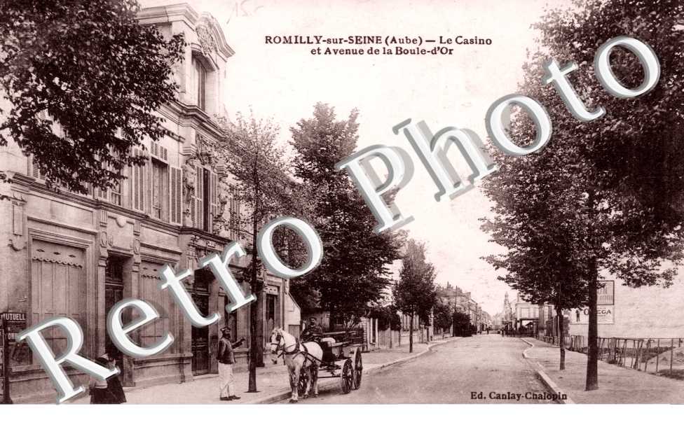 Le Casino et Avenue de la Boule d'Or