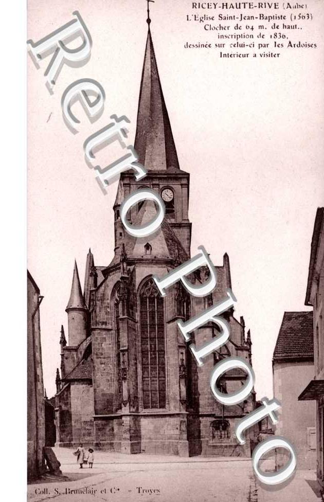 Ricey Haute Rive, l'Eglise Saint Jean Baptiste