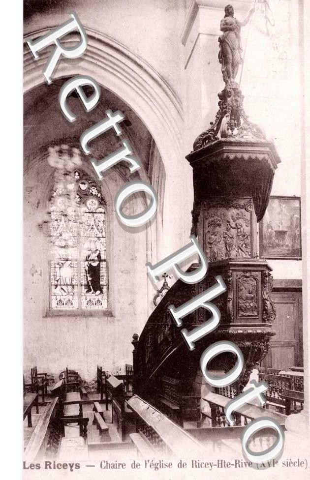 Ricey Haute Rive, Chaire de l'Eglise