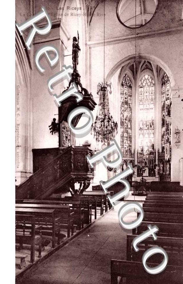 La Chaire de l'Eglise de Ricey Haute Rive