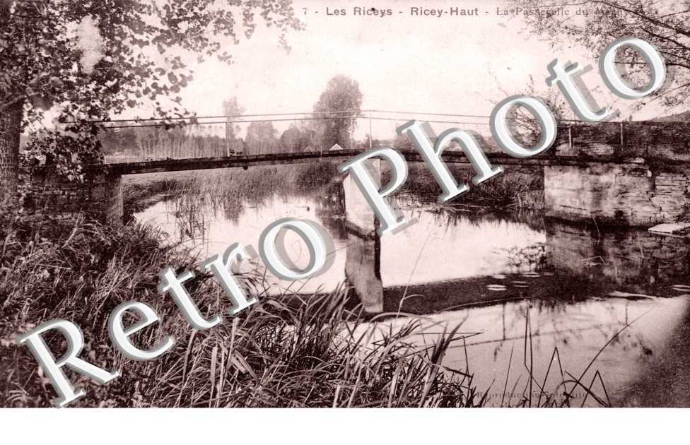 Ricey Haut La passerelle du Magny