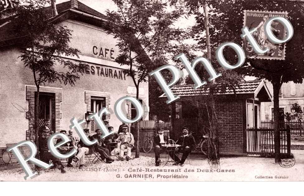 Cafe-restaurant des Deux Gares, G.Garnier, proprietaire