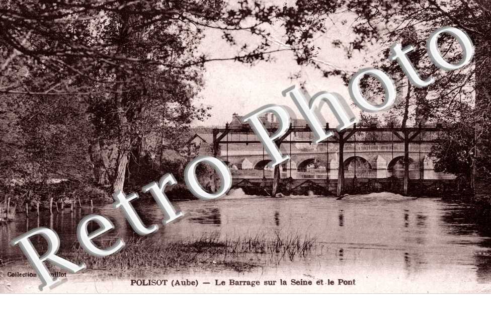 le barrage sur la Seine et le pont