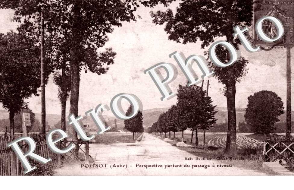perspective partant du passage a niveau