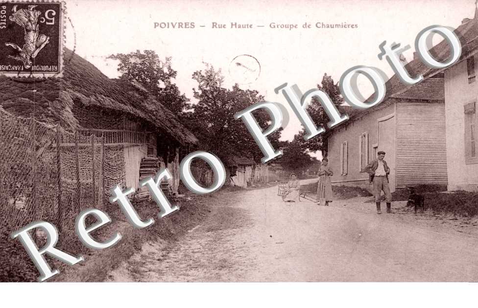 rue Haute, groupe de Chaumieres