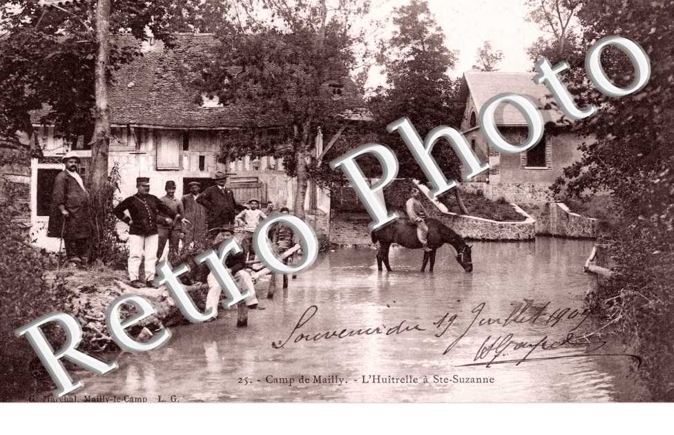 camp de Mailly, l'huitrelle a Sainte Suzanne