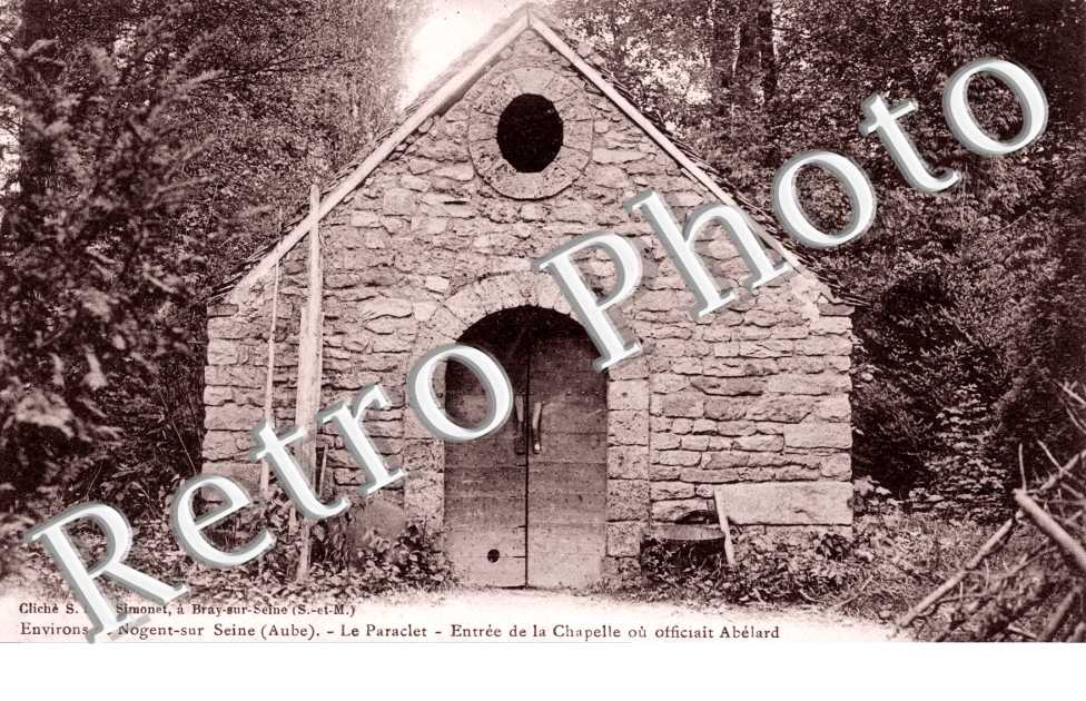 Nogent-sur-Seine, le Paraclet, Entree de la Chapelle ou officiait Abelard