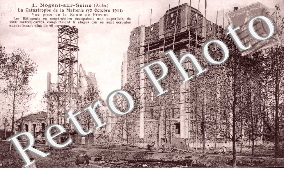 la catastrophe de la Malterie 31 octobre 1911