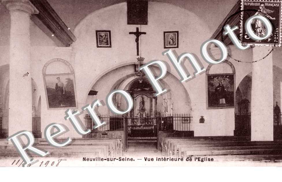 Vue interieure de l'Eglise