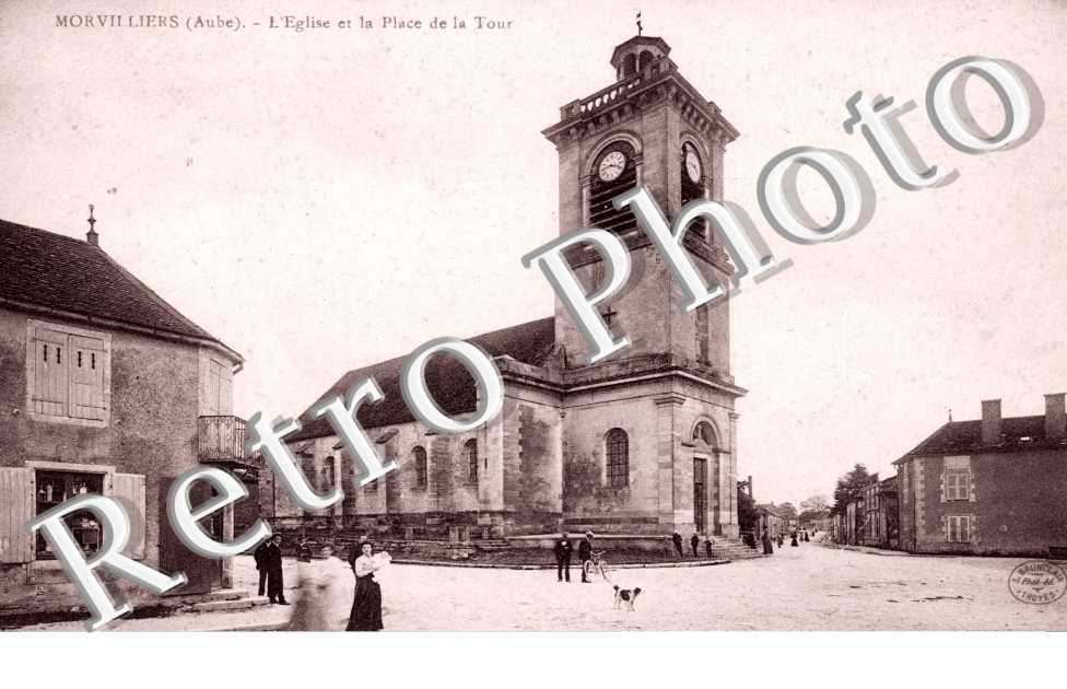 l'eglise et la place de la tour
