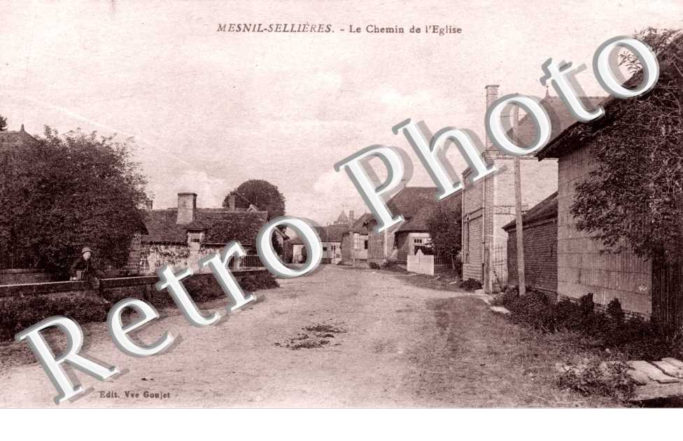 Le chemin de l'eglise