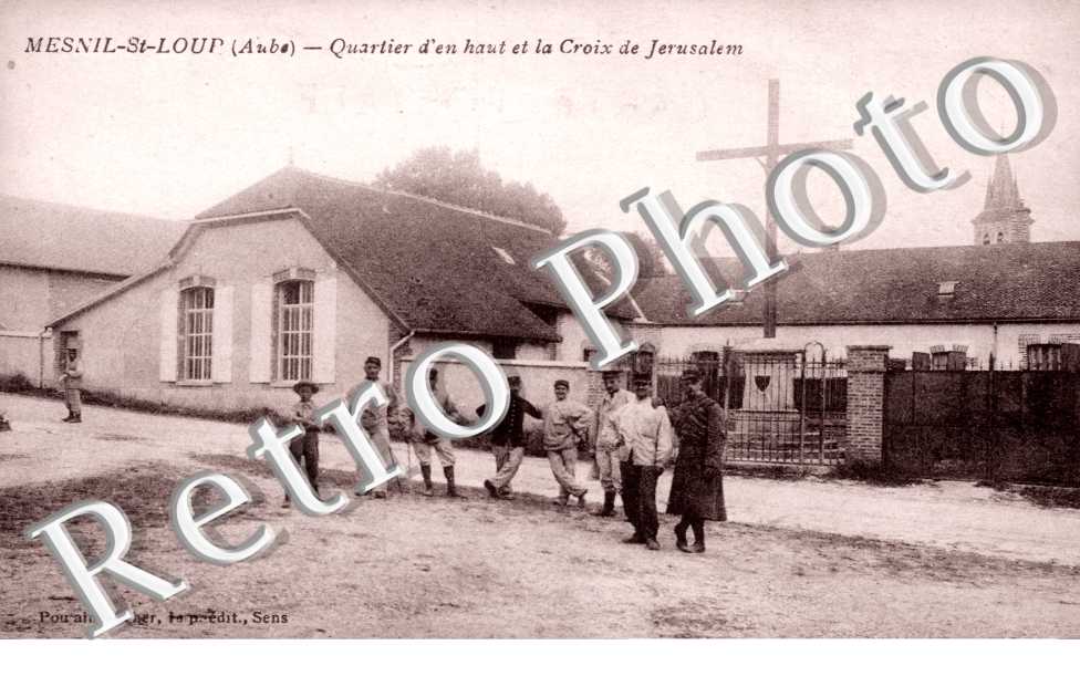 Quartier d'en haut et la Croix de Jerusalem