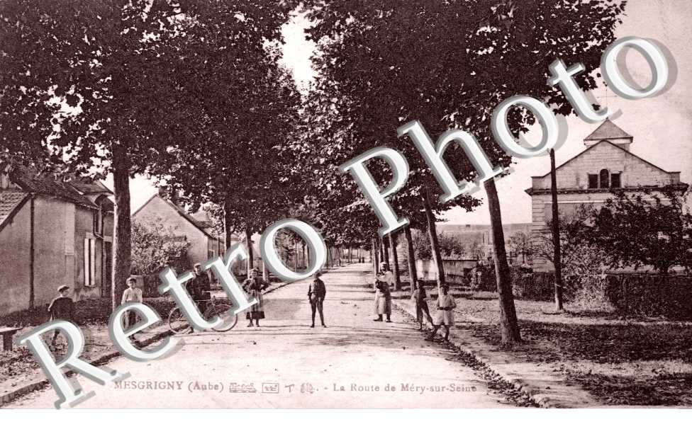 La route de Mery-sur-Seine