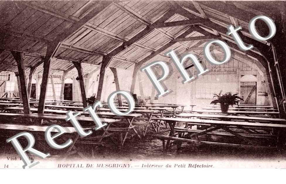 Hopital - Interieur du petit refectoire