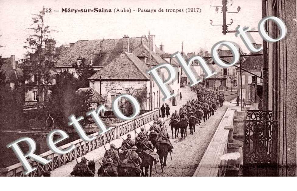 Passage de troupes 1917