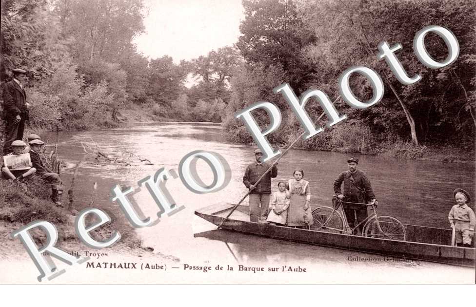 Passage de la Barque sur l'Aube