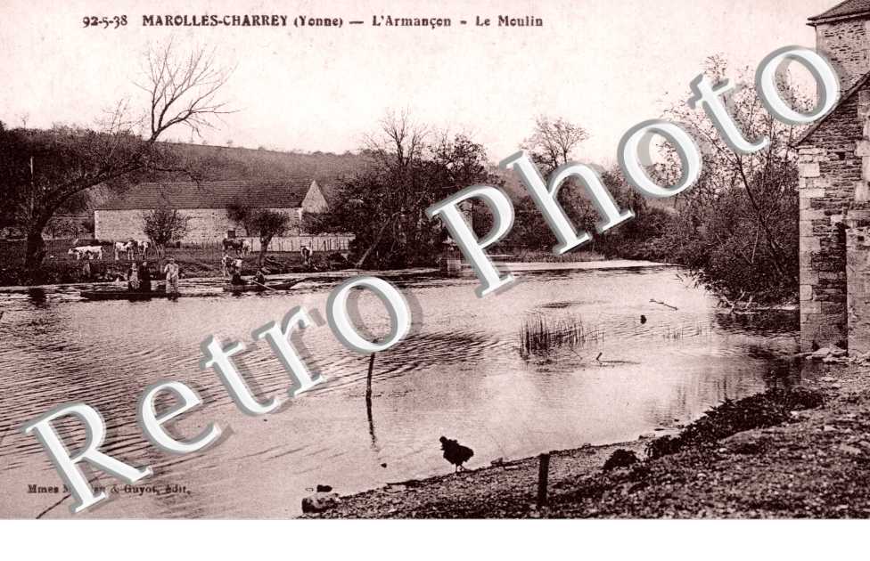 Charrey, l'Armancon, le Moulin