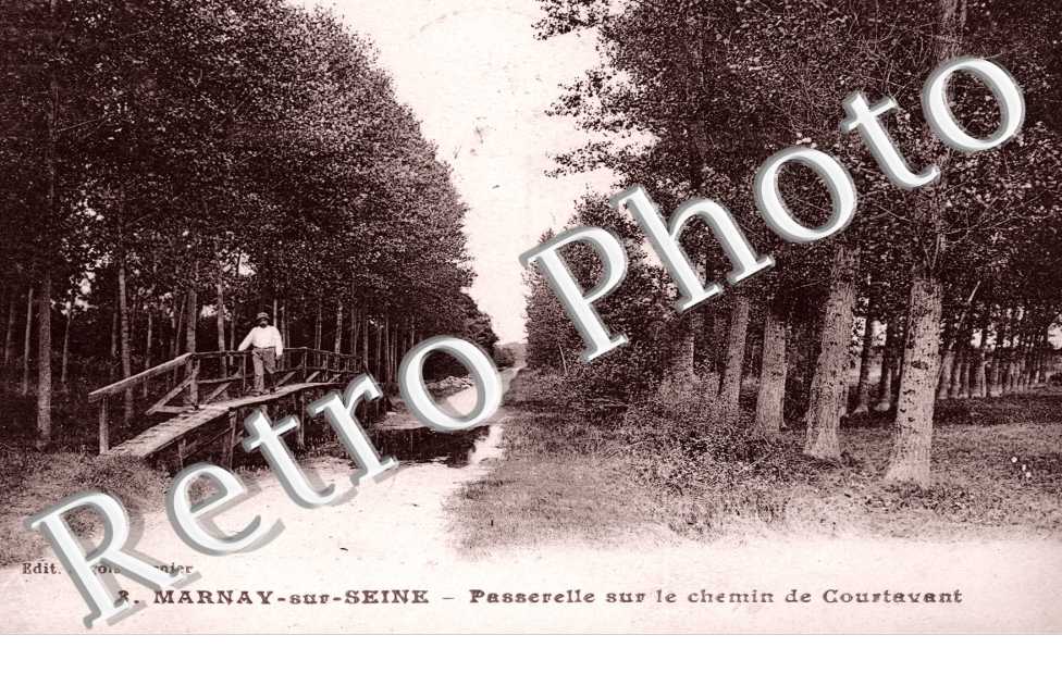 Passerelle sur le Chemin de Courtavant