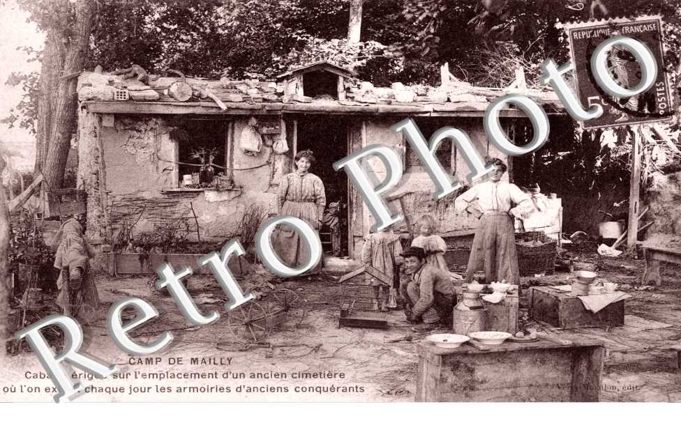 Le Camp, Cabane erigee sur l'emplacement d'un ancien Cimetiere