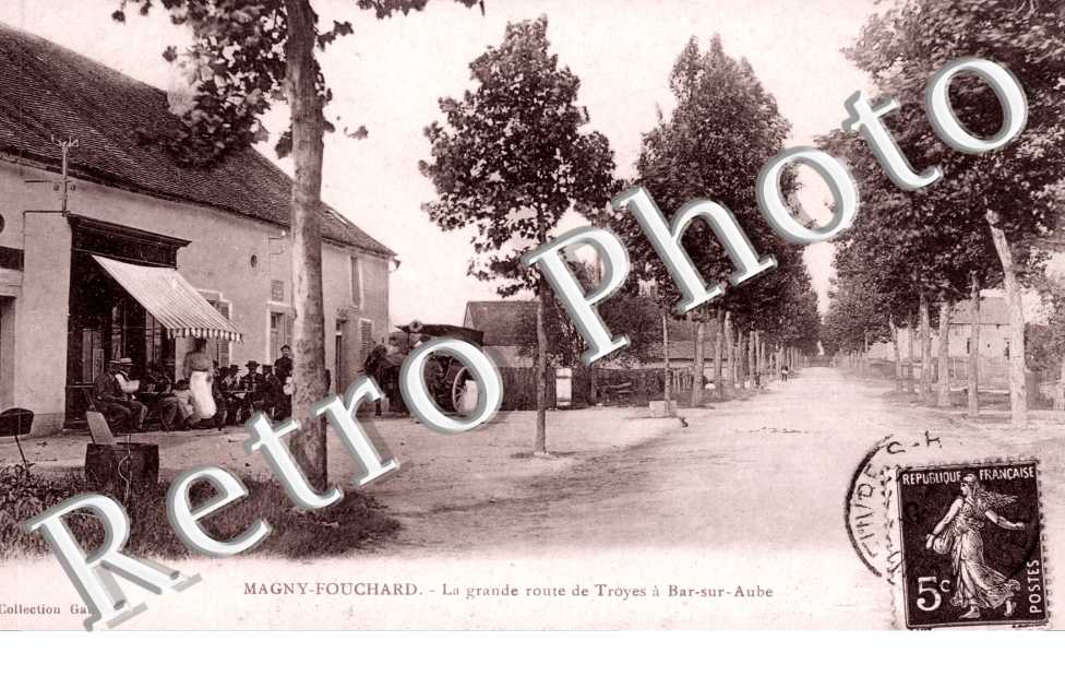 La grande route de Troyes a Bar-sur-Aube