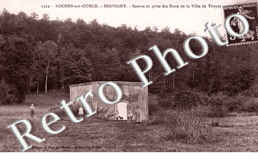 Servigny, Source et prise d'eau de la Ville de Troyes