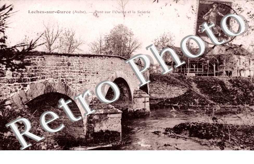 Le Pont sur l'Ource et la Scierie