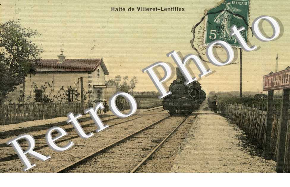 Halte de Villeret-Lentilles