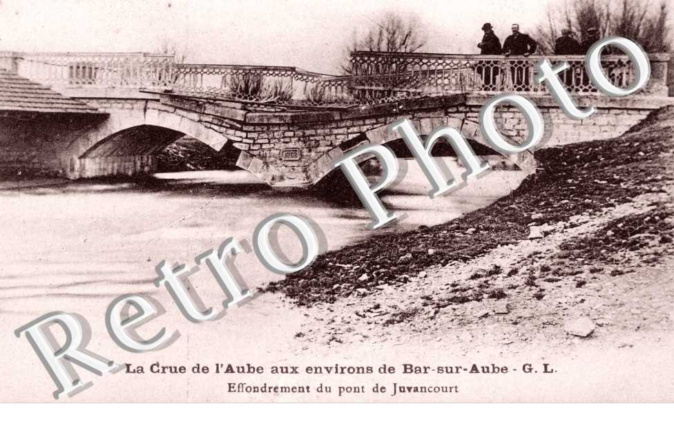 La Crue de l'Aube, Effondrement du Pont
