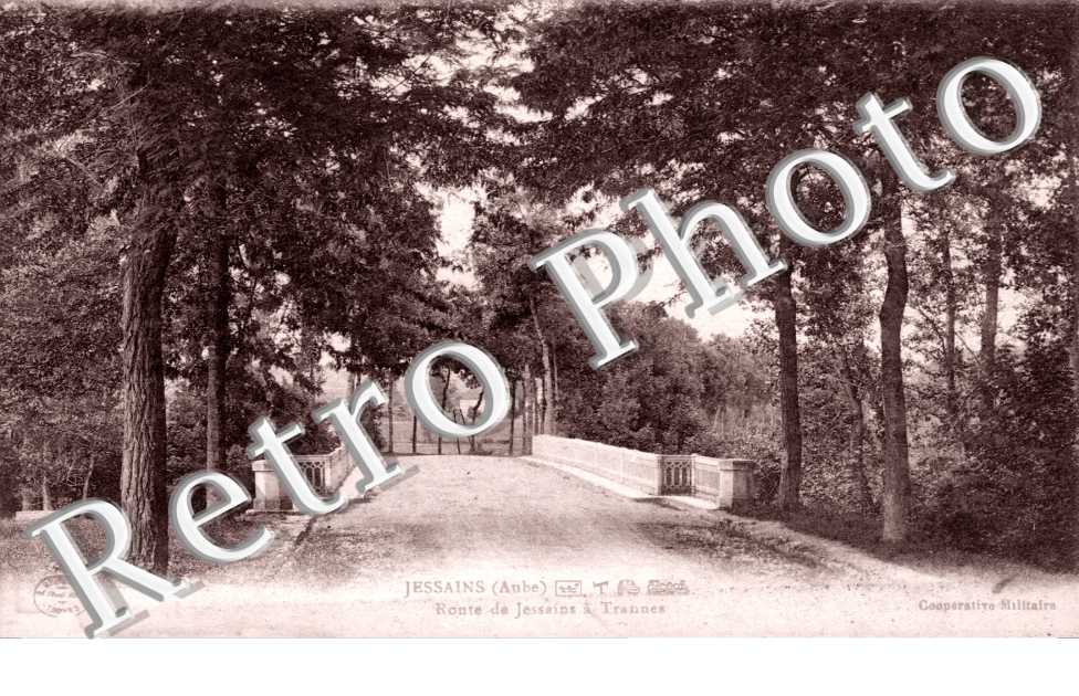 Route de Jessains a Trannes