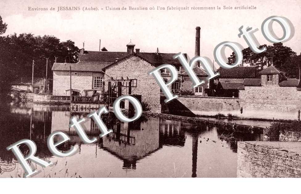 Usines de Beaulieu ou l'on fabriquait la Soie artificielle