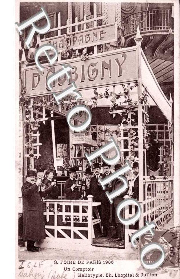 Foire de Paris 1906, Un Comptoir