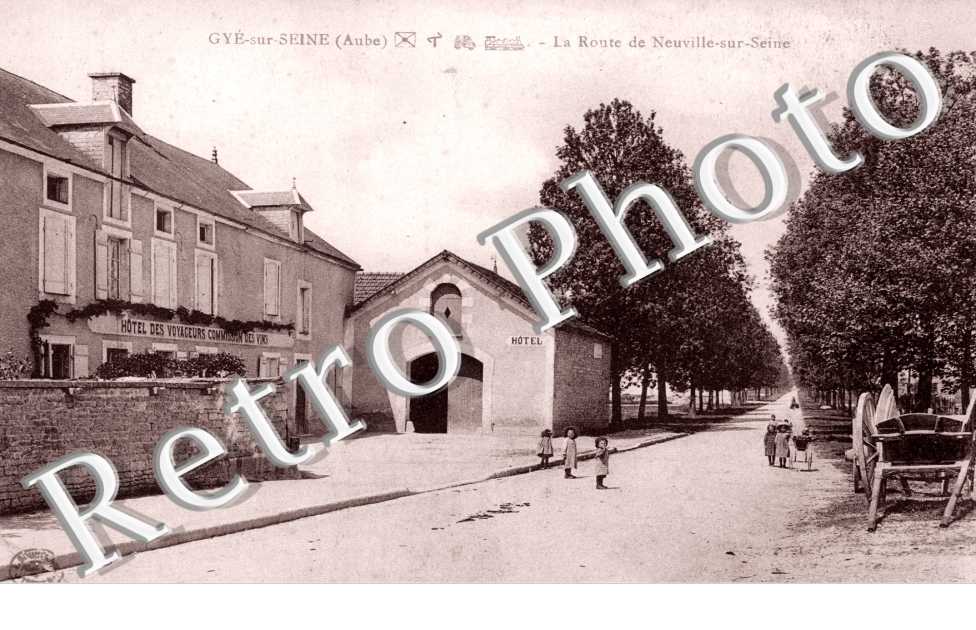 Route de Neuville sur Seine 