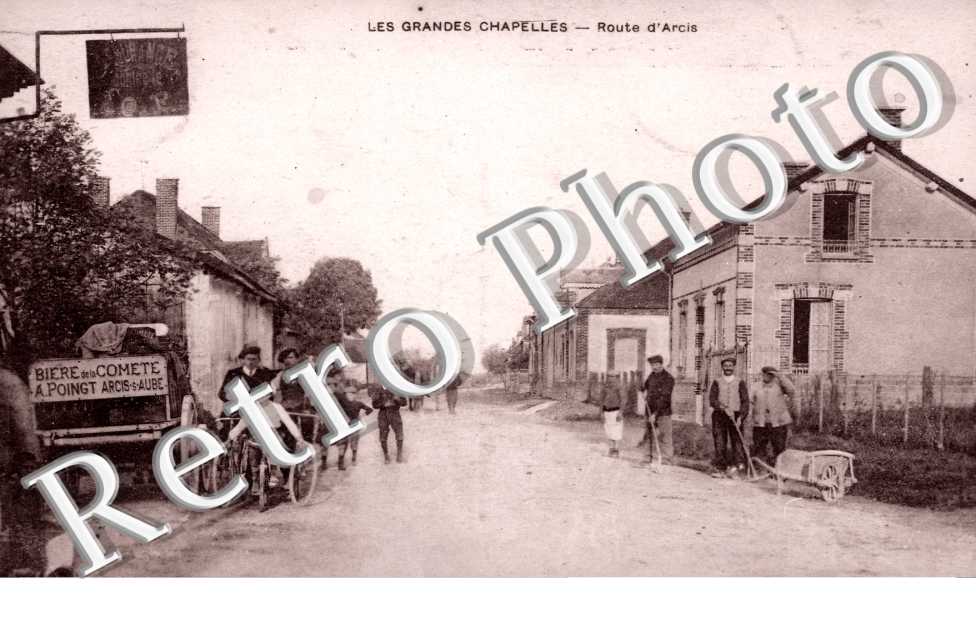 La route d'Arcis-sur-Aube