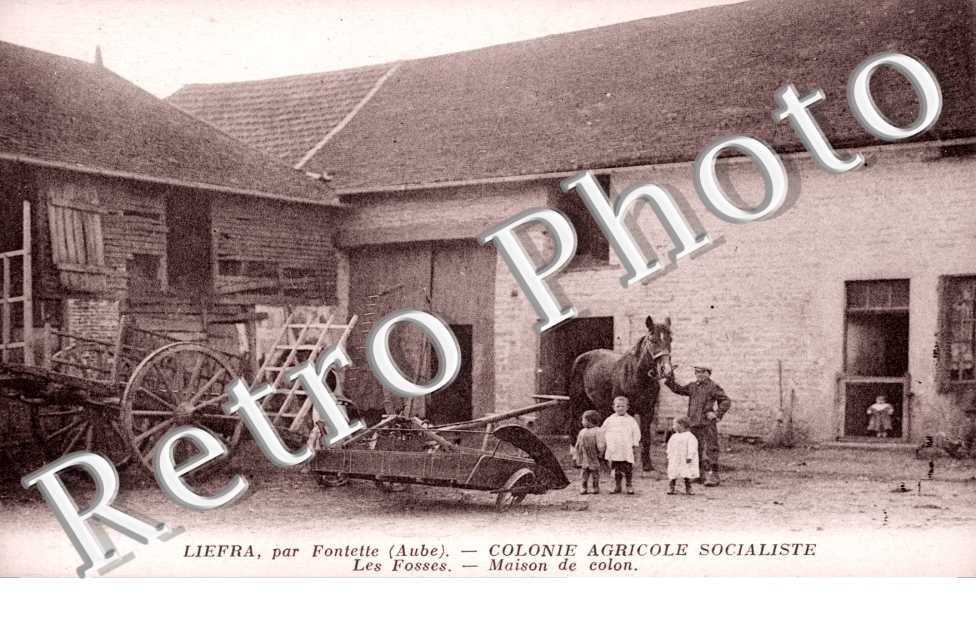 Colonie agricole Socialiste, les Fosses, Maison de Colon