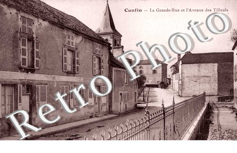 La Grande Rue et l'Avenue des Tilleuls