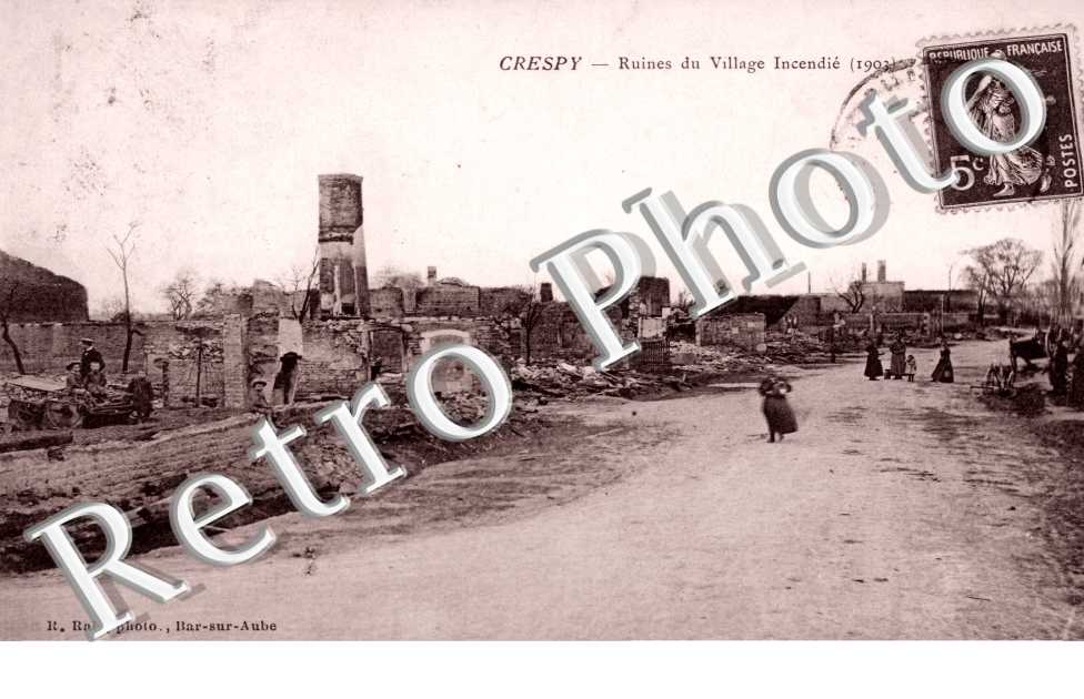 Ruines du Village Incendie