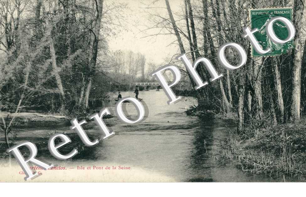 Courtenot-Lenclos. Isle et Pont de la Seine