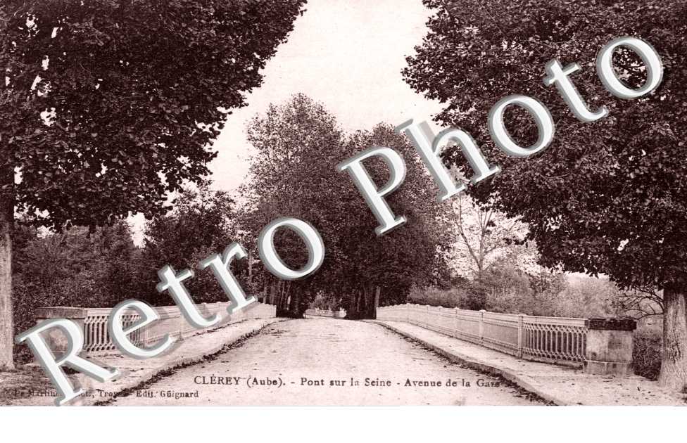 Pont sur la Seine, Avenue de la Gare
