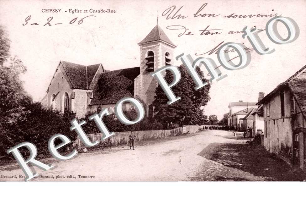 Eglise et grande rue
