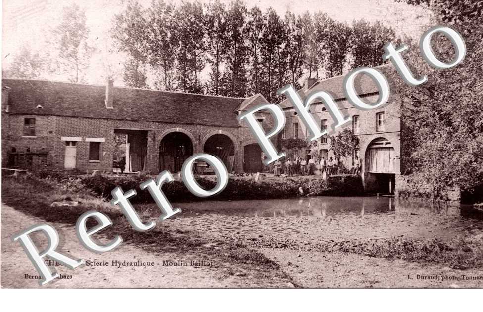 Scierie hydraulique - Moulin Baillot