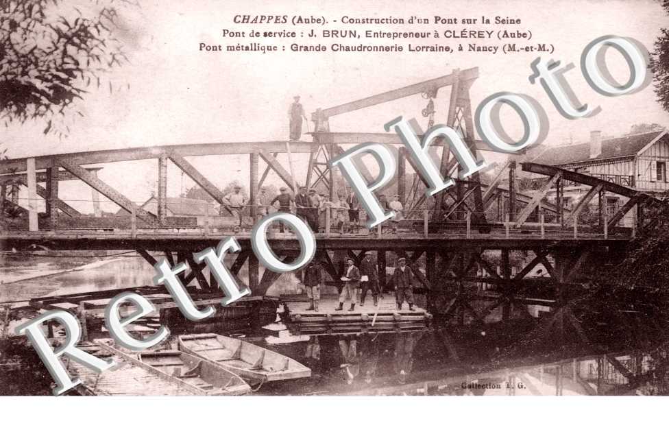 Construction d'un Pont sur la Seine
